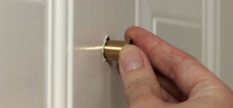 peephole door repair in Rio Vista