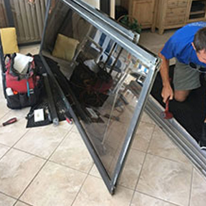 sliding glass door frame repair Rio Vista